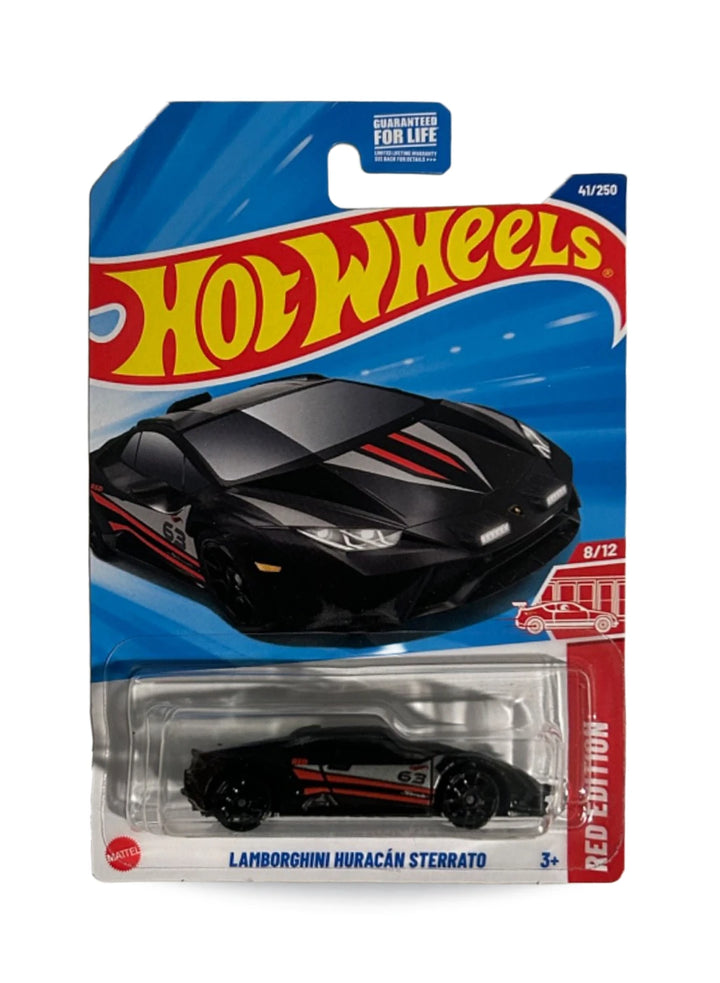 Hot Wheels Red Edition 2025 Lamborghini Huracán Sterrato 1:64 Black