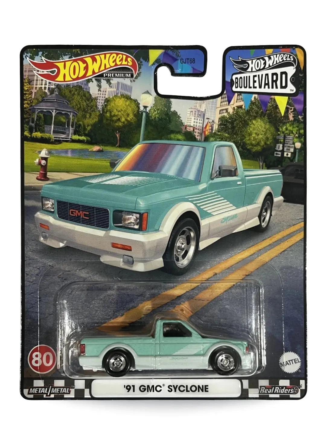 Hot Wheels Boulevard (After 2013) – 2023 '91 GMC Syclone 1:64 - Celeste