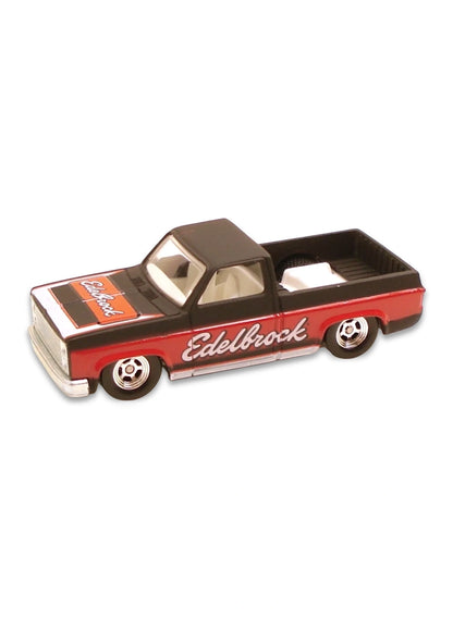 Hot Wheels Delivery Slick Rides 2010 Chevrolet '83 Chevy Silverado 1:64 – Flat Black & Red