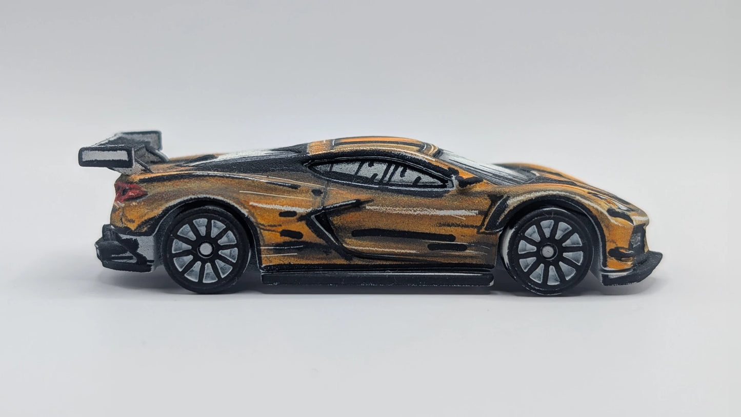83 Kustom Custom Sharpie Pen Art Corvette C8