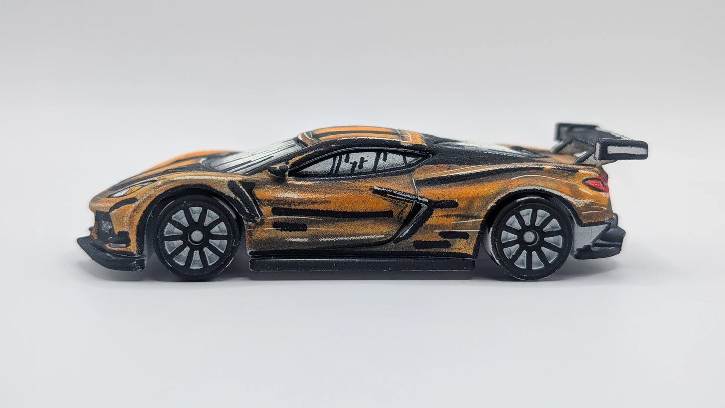 83 Kustom Custom Sharpie Pen Art Corvette C8