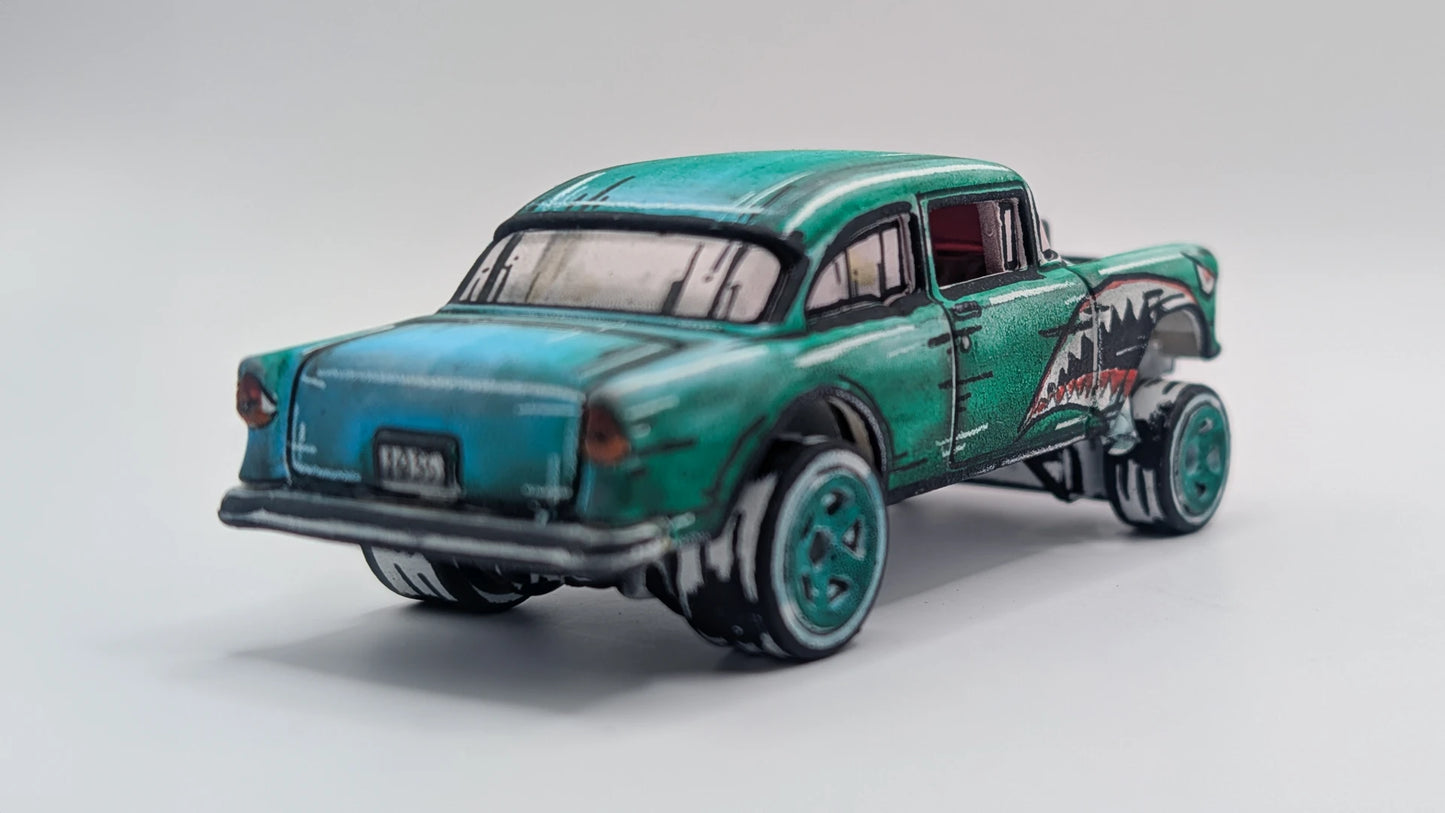 83 Kustoms Shark Mouth 55 Gasser