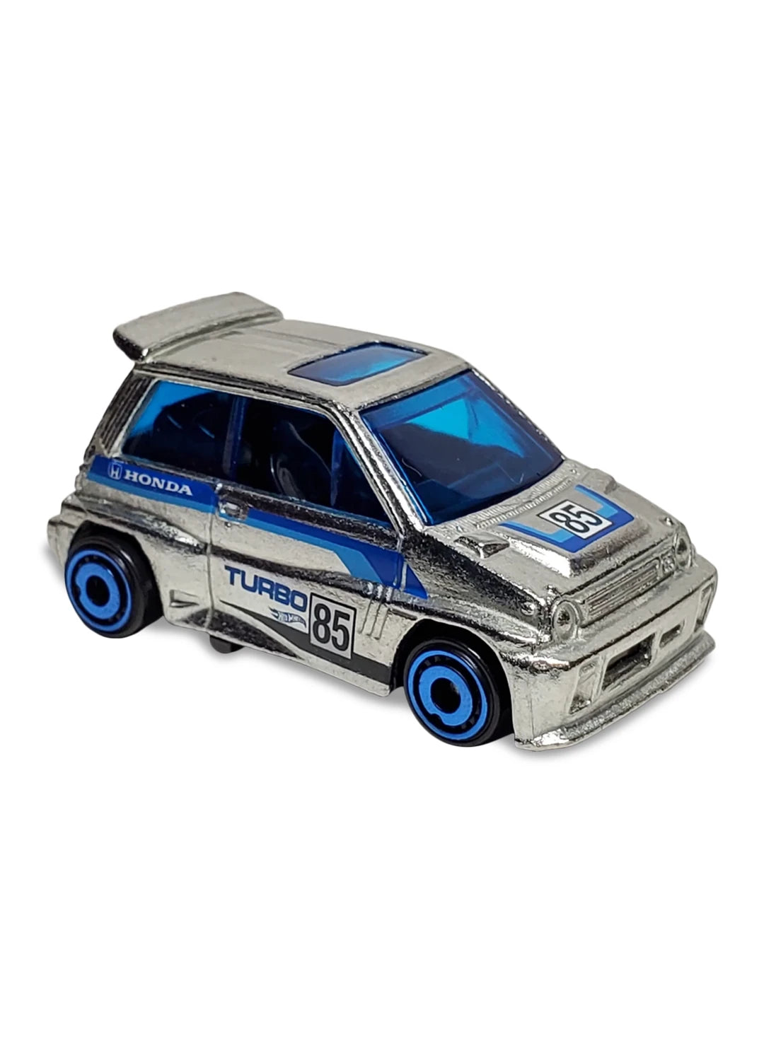 Hot Wheels Walmart Exclusive ZAMAC Editions 2020 Honda '85 City Turbo II 1:64 – ZAMAC
