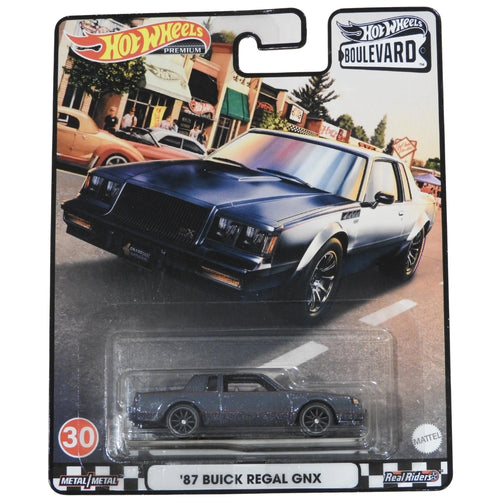 Hot Wheels 1:64 '87 Buick Regal GNX Metalflake Dark Gray