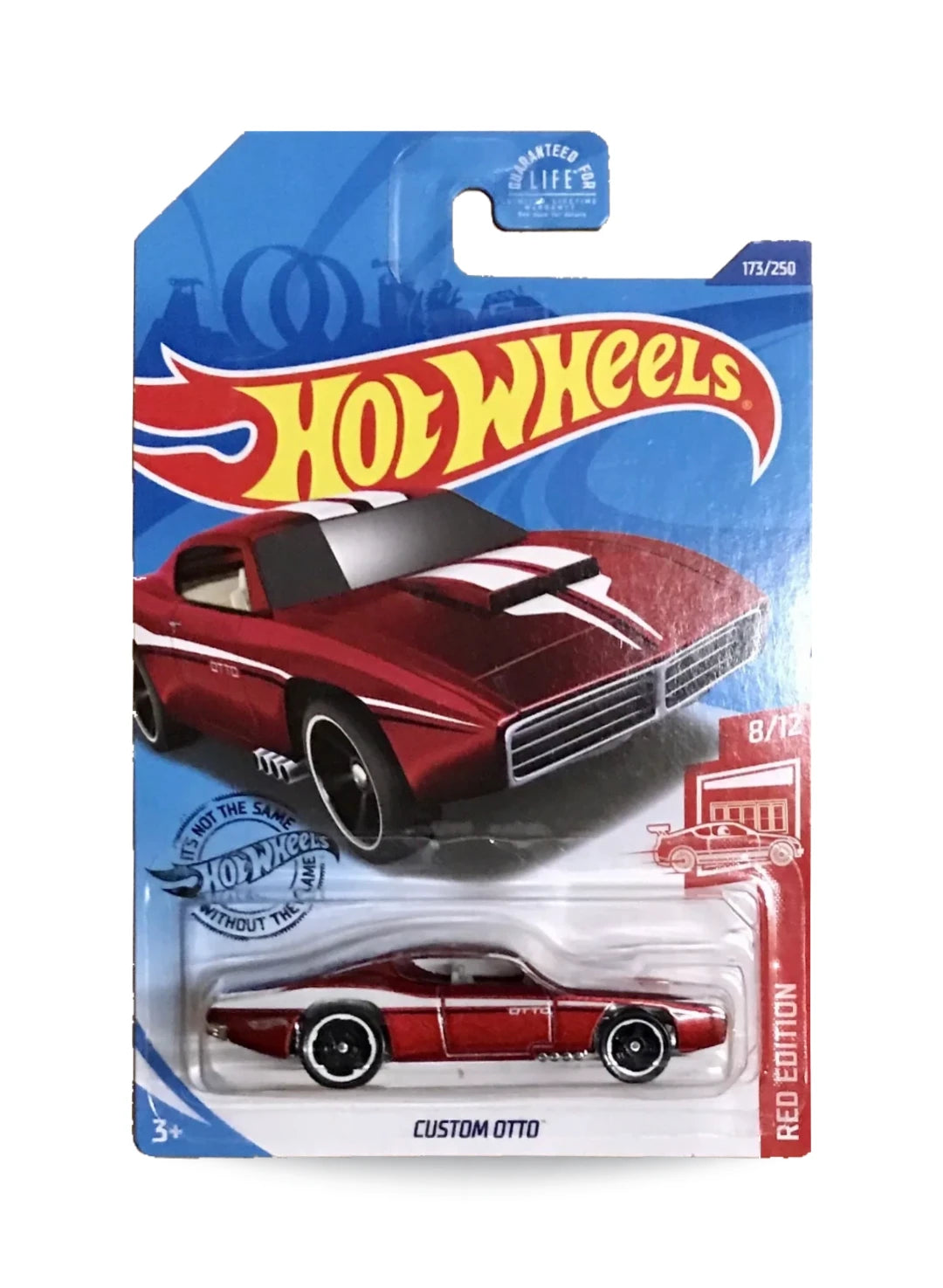 Hot Wheels Red Edition 2020 Custom Otto 1:64 Metallic Red