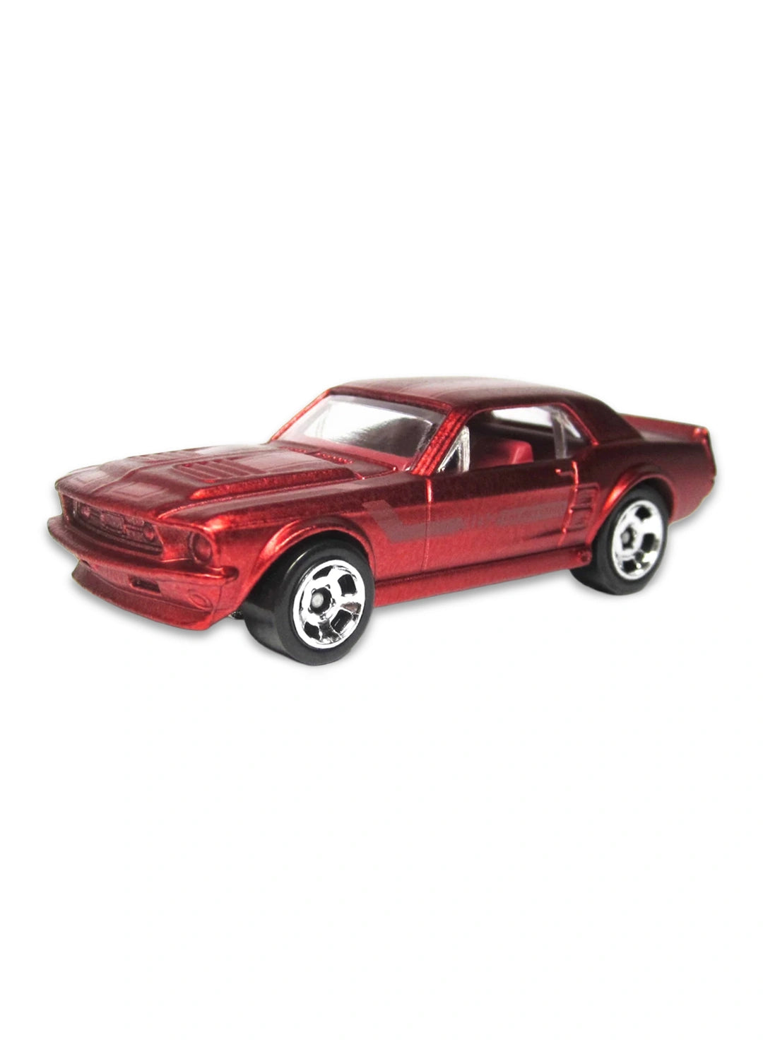 Hot Wheels Cool Classics 2013 '67 Ford Mustang Coupe 1:64 – Spectrafrost Red
