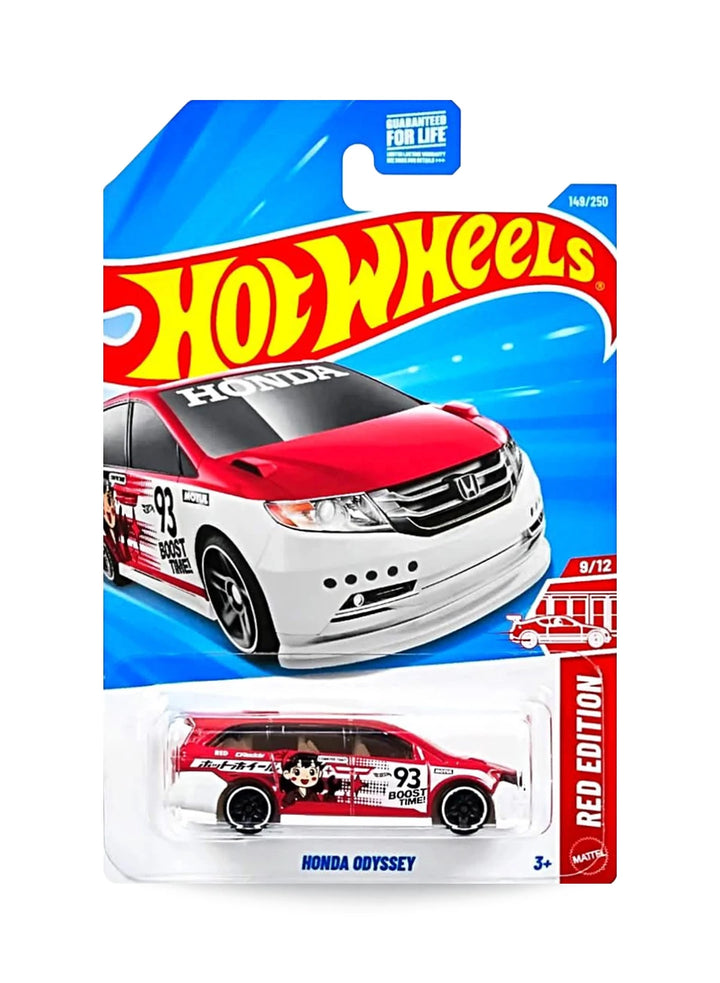 Hot Wheels Red Edition 2026 Honda Odyssey 1:64 Red