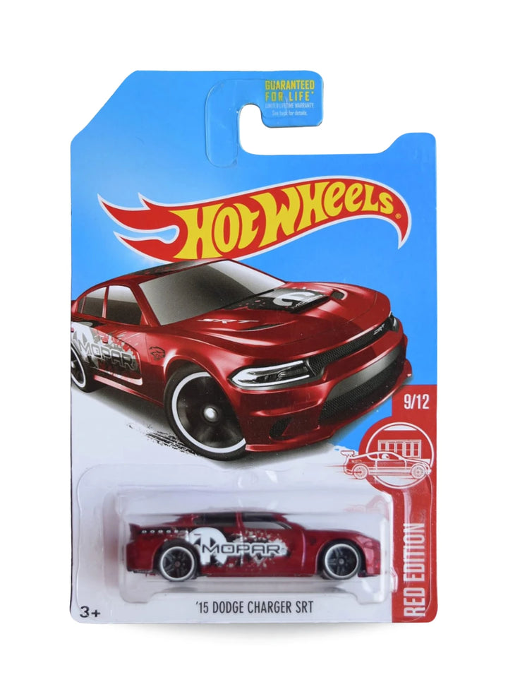 Hot Wheels Red Edition 2017 Dodge '15 Charger SRT 1:64 Metallic Red