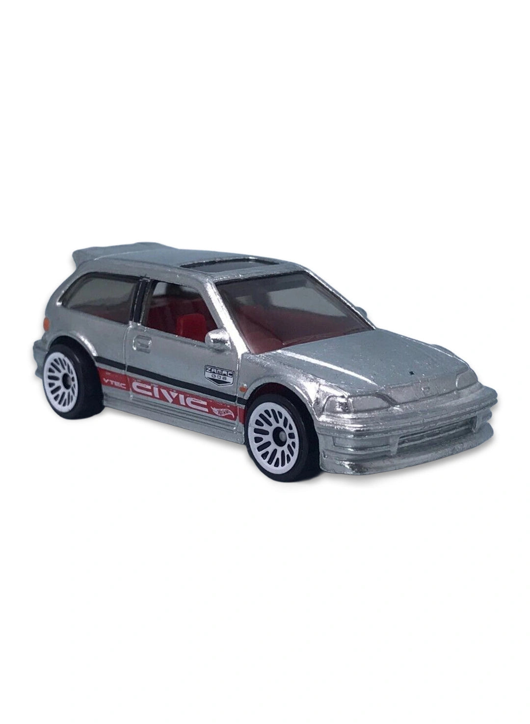 Hot Wheels Walmart Exclusive ZAMAC Editions 2023 Honda '90 Civic EF 1:64 – ZAMAC