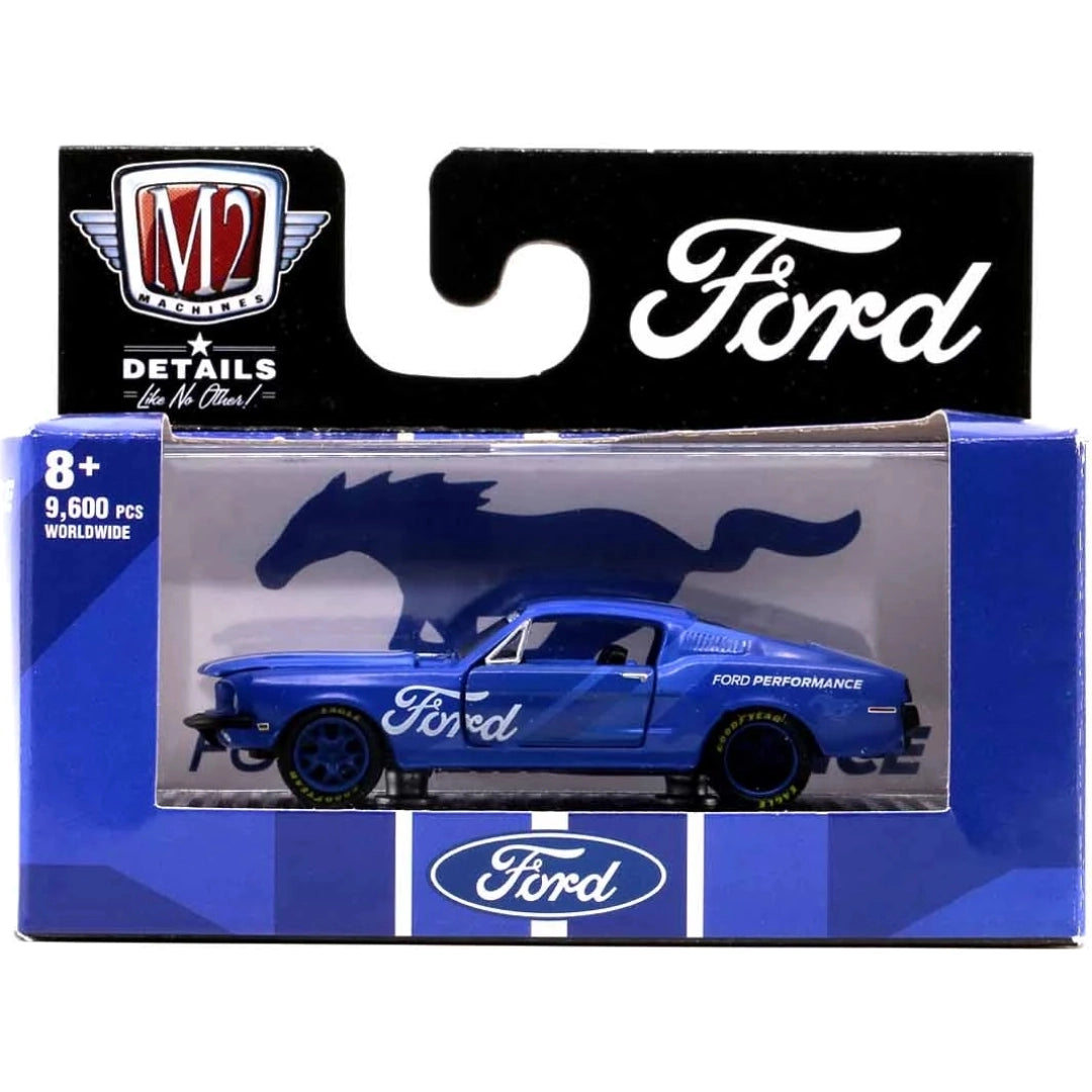 1968 Ford Mustang Fastback 2+2 - Blue (Ford Livery)