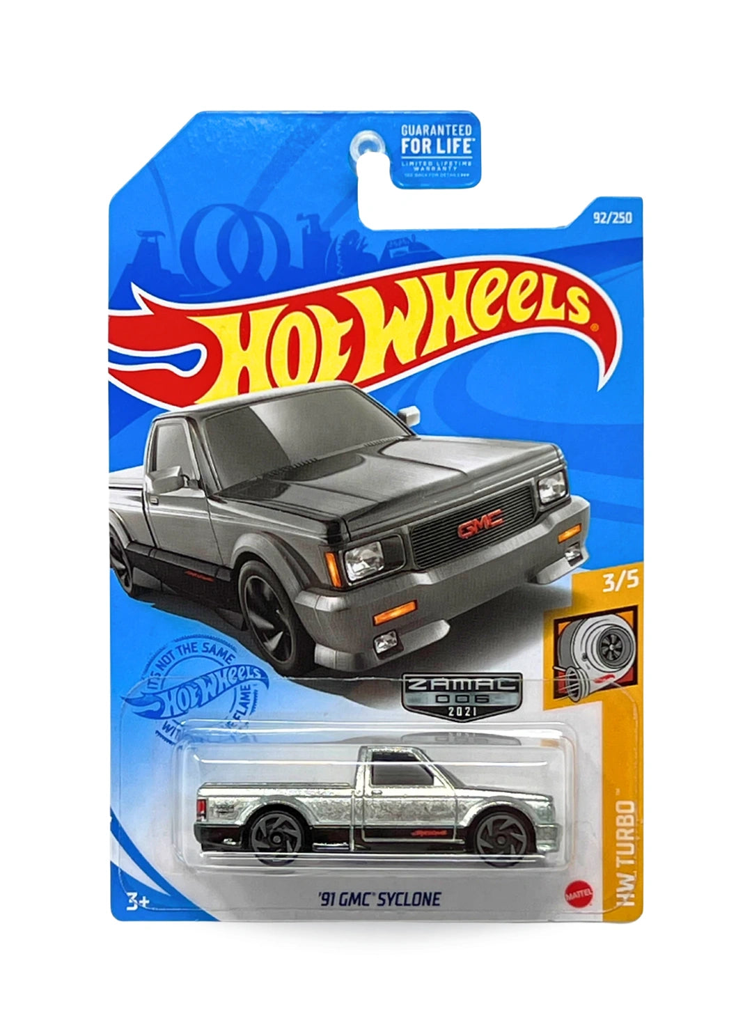Hot Wheels Walmart Exclusive ZAMAC Editions 2021 GMC '91 Syclone 1:64 – ZAMAC