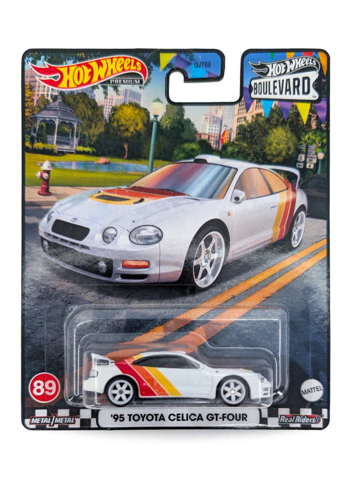 Hot Wheels '95 Toyota Celica GT-Four 1:64 – White