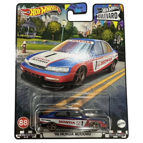 Hot Wheels 1:64 '96 Honda Accord Red