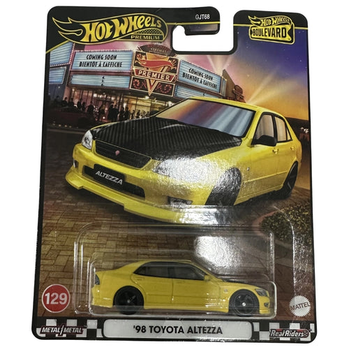 Hot Wheels 1:64 '98 Toyota Altezza Yellow