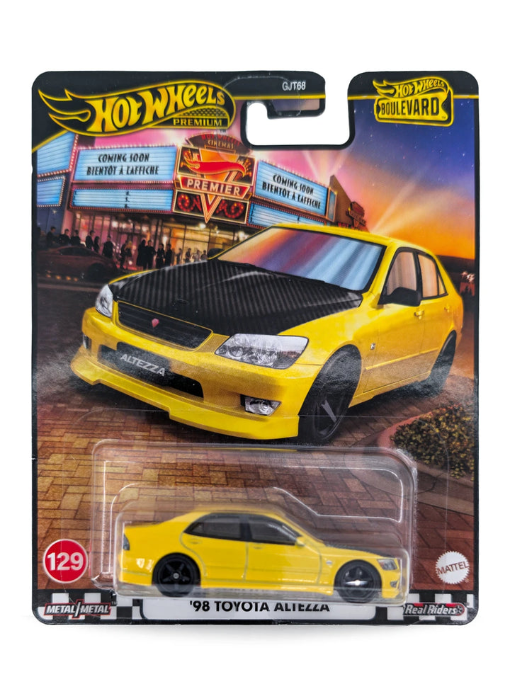 Hot Wheels '98 Toyota Altezza 1:64 - Yellow