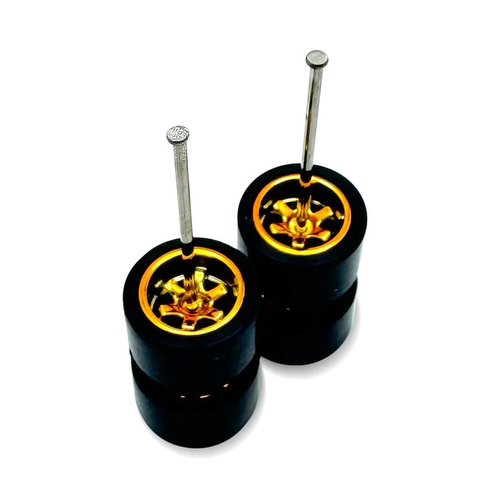 9mm Gold Te37 Electroplated (For Tooned, Ae86 & Others)