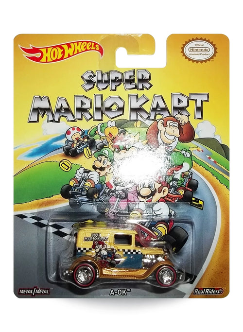 Hot Wheels Pop Culture 2015 Super Mario Bros. A-OK 1:64 – Yellow