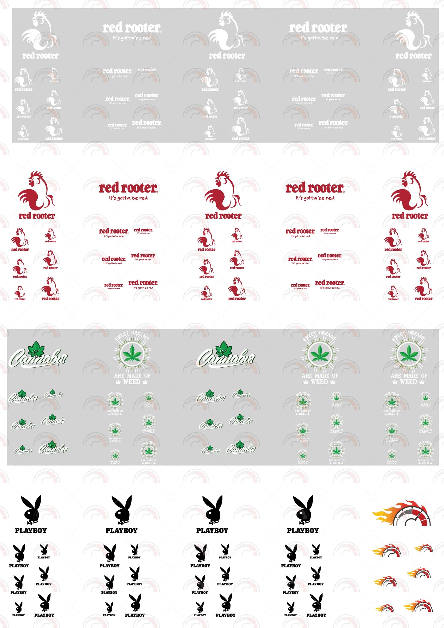 Red Rooter(White)