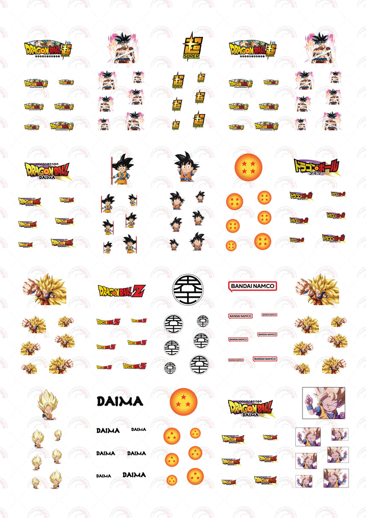 Dragon Ball Super Goku Custom Car Decals
