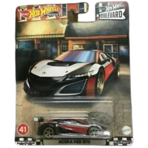 Hot Wheels 1:64 Acura NSX GT3 White