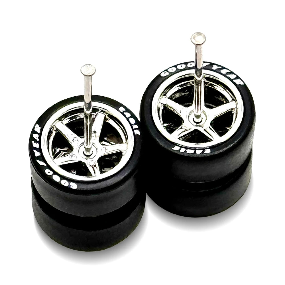 Advan V2 Chrome LETTERED Tire 11mm / 11mm Regular Axle
