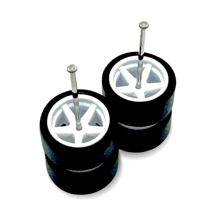 Advan V2 White 11mm / 11mm shorter axle NEWEST VERSION
