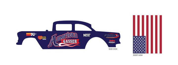 American Gasser Play Vehicle Decals