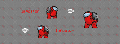 Among Us Impostor Toy car Decals