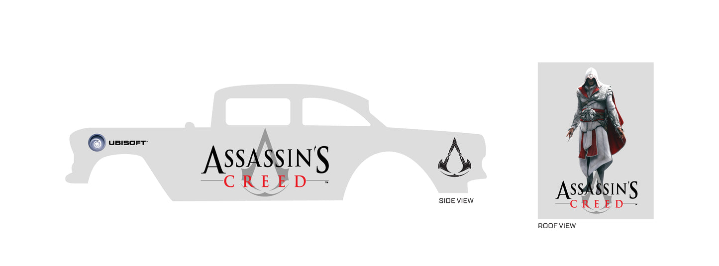 Assassins Creed Toy car Decals