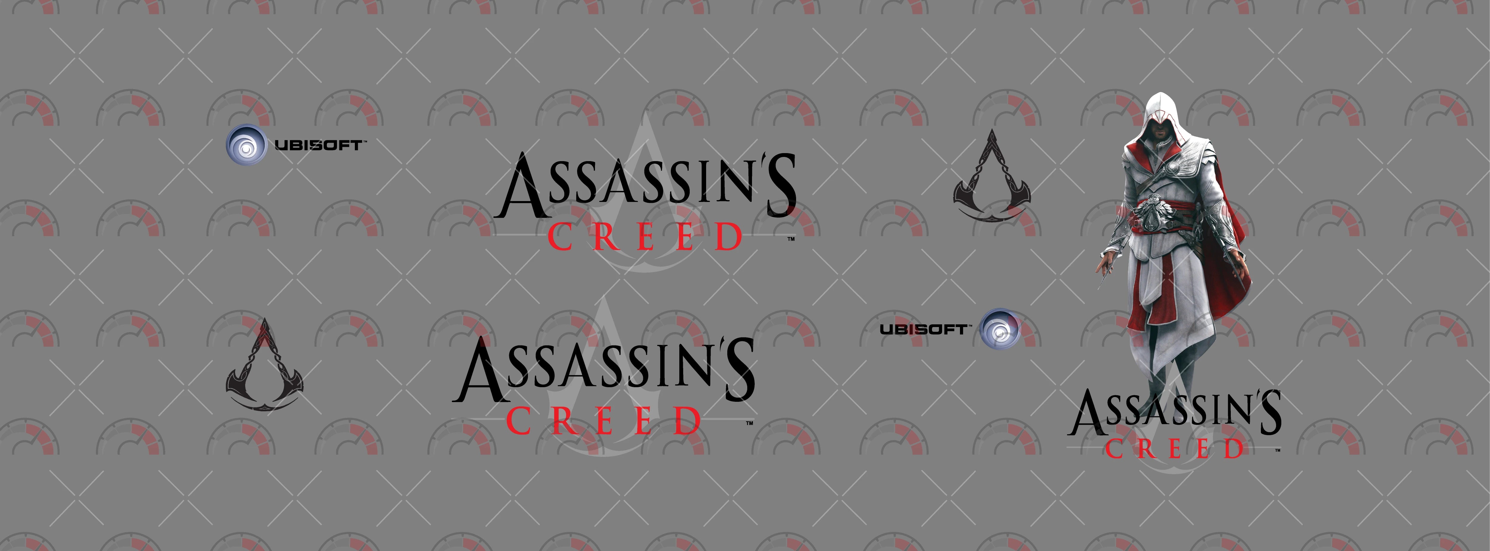 Assassins Creed Toy car Decals