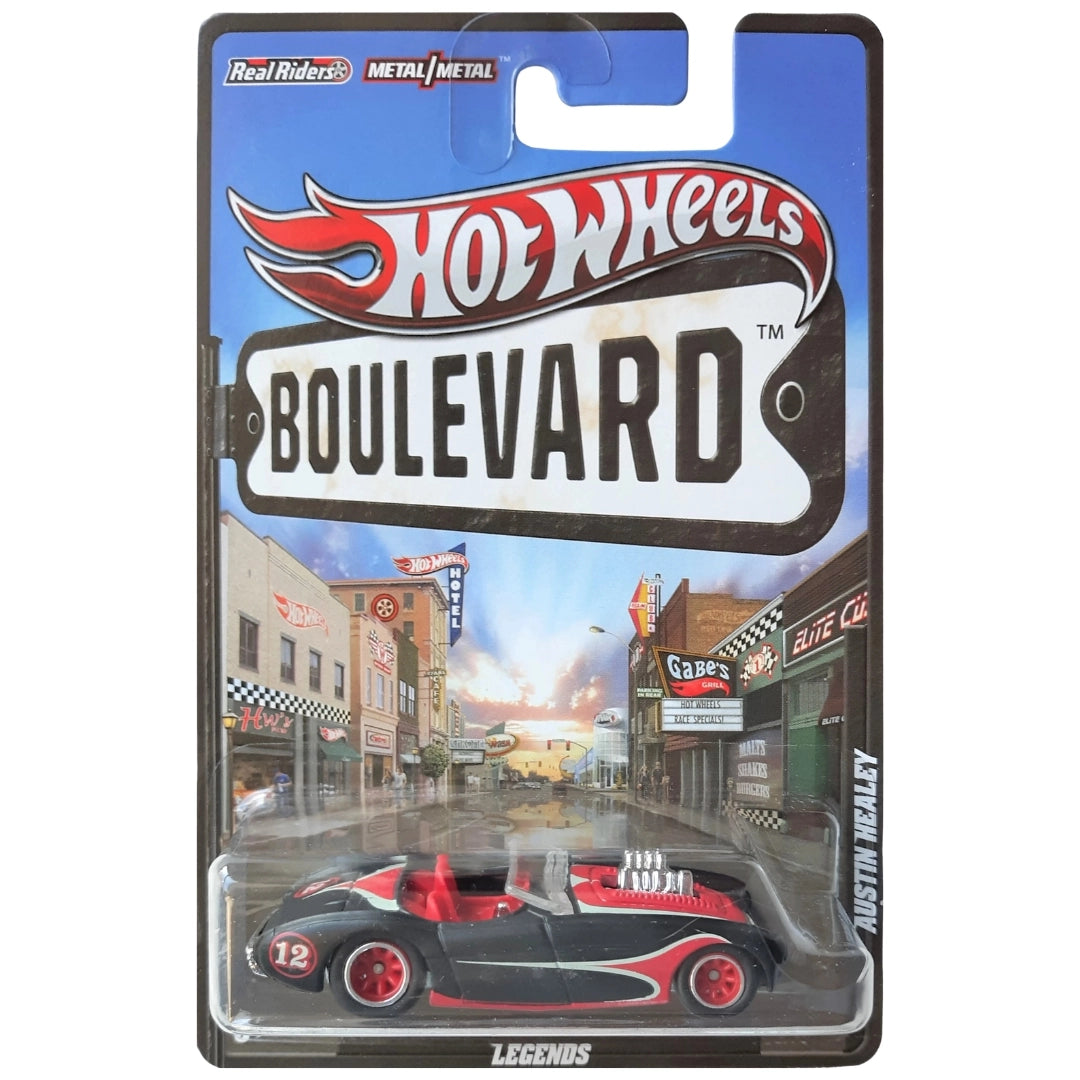 Hot Wheels 1:64 Austin Healey Black