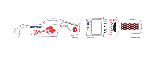 Redheads (Red) 04  Vehicle Decals