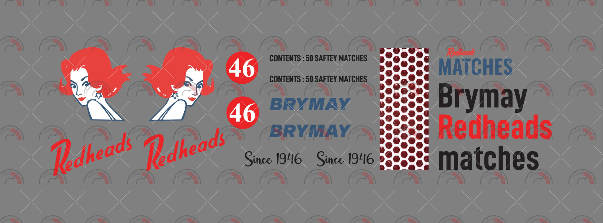 Redheads (Red) 04  Vehicle Decals