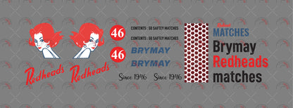 Redheads (Red) 04  Vehicle Decals