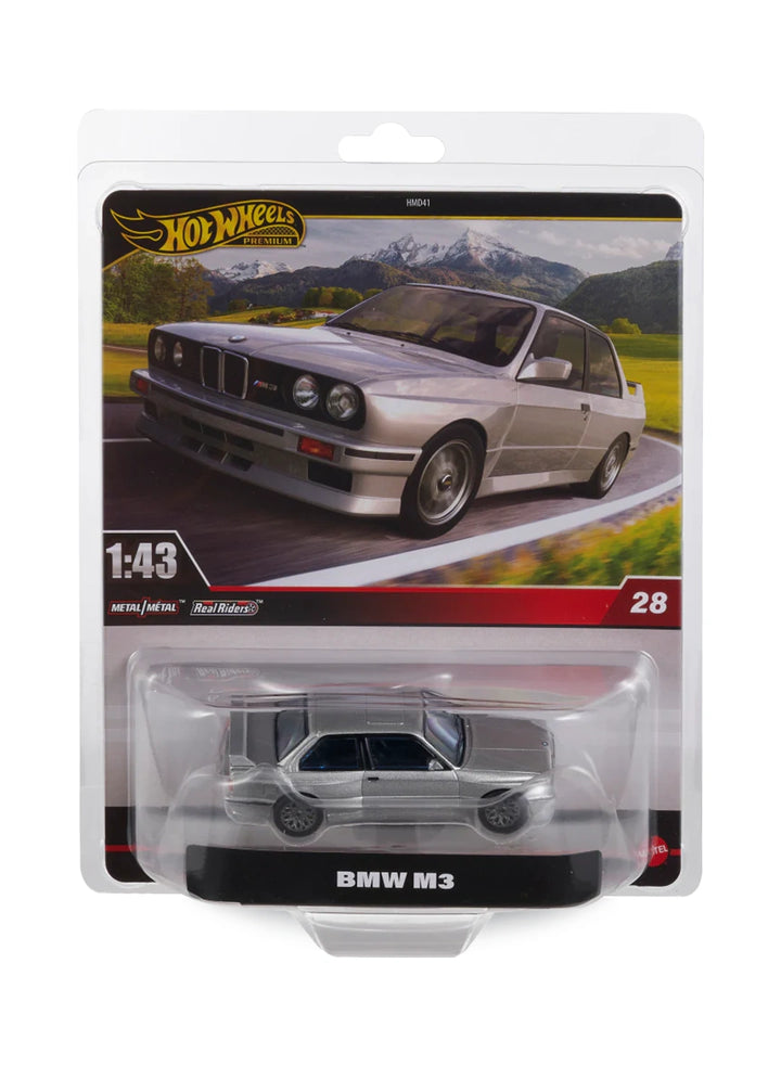 Hot Wheels Premium Singles 1:43 2025 BMW M3 1:43 – Metalflake Silver
