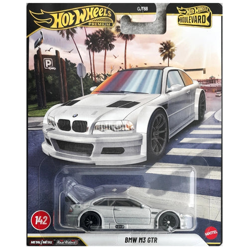 Hot Wheels 1:64 BMW M3 GTR Metalflake Silver