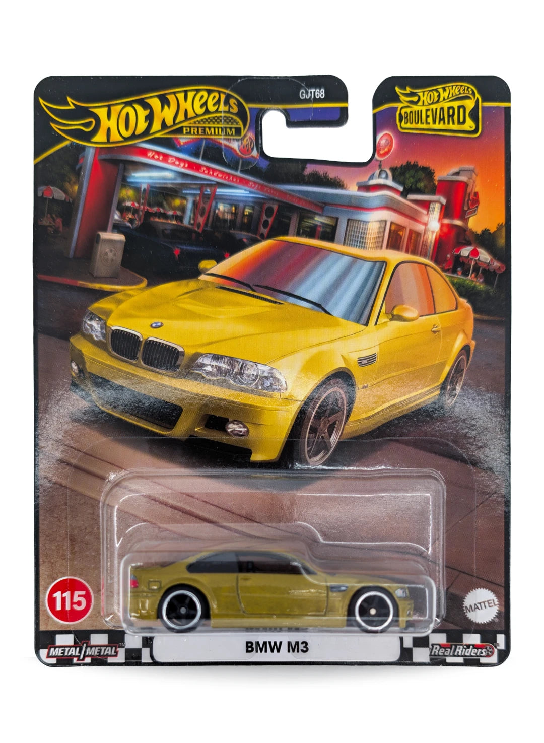 Hot Wheels Boulevard (After 2013) – 2024 BMW M3 1:64 - Phoenix Yellow
