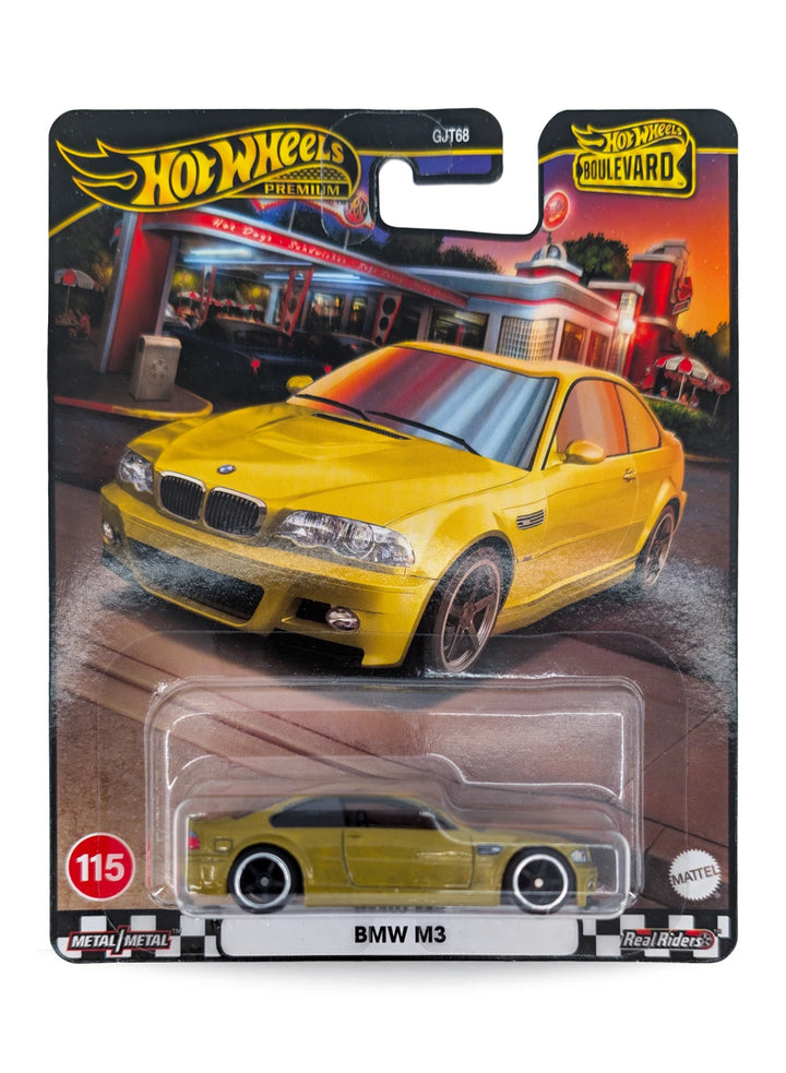 Hot Wheels BMW M3 1:64 - Phoenix Yellow