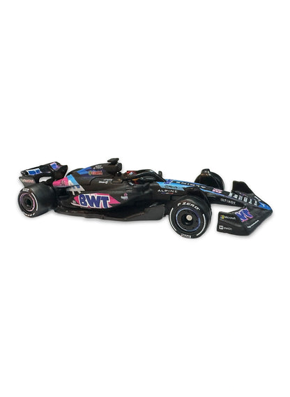 Hot Wheels 2025 Formula One Collection Mix 1 Alpine BWT Alpine F1 Team - A524 (#31) 1:64 – Blue & Pink