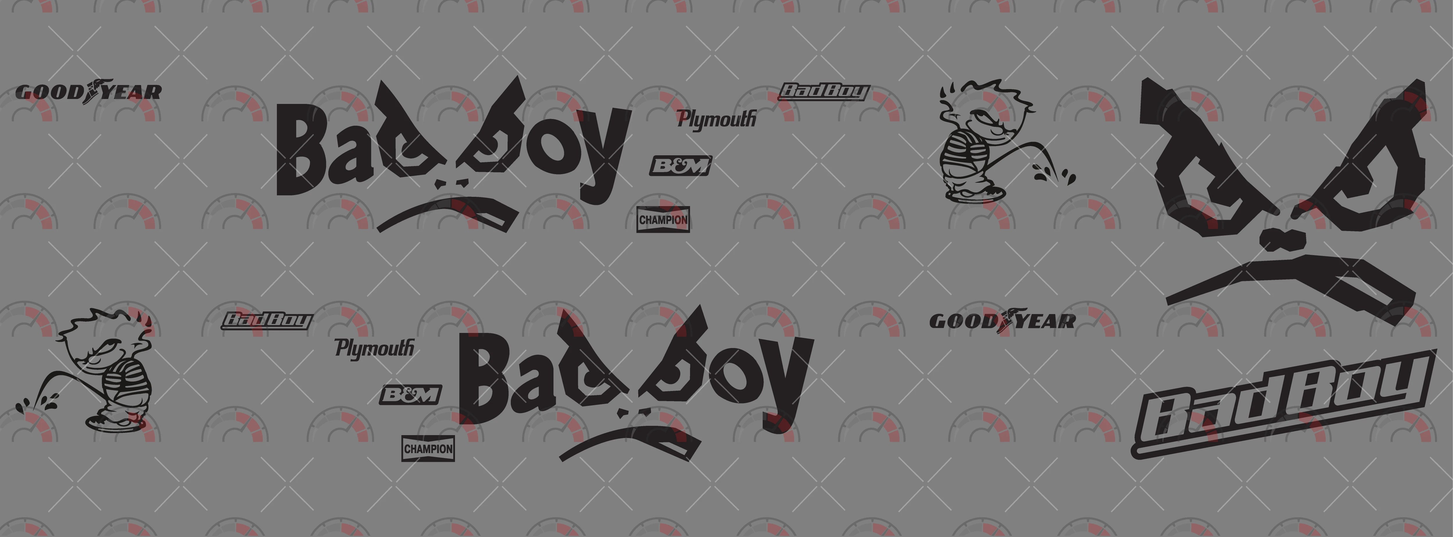 Bad Boy Play Vehicle Decals