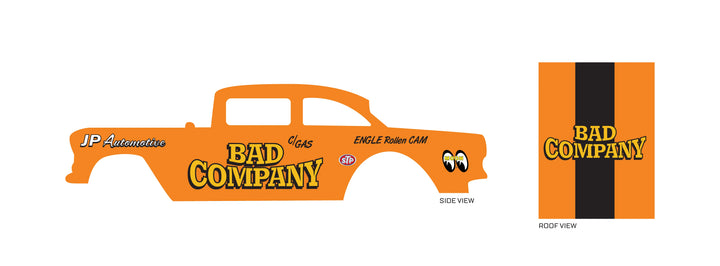 Bad Company Custom Model Car Decals