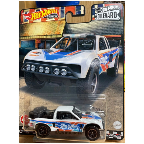 Hot Wheels 1:64 Baja Bouncer White