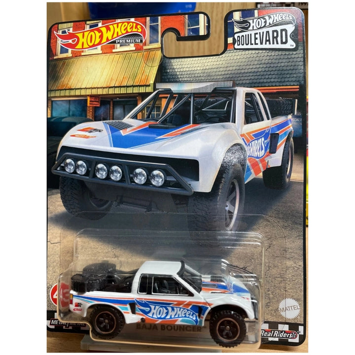 Hot Wheels 1:64 Baja Bouncer White