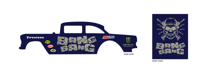 "Bang Bang" Toy Car Sticker