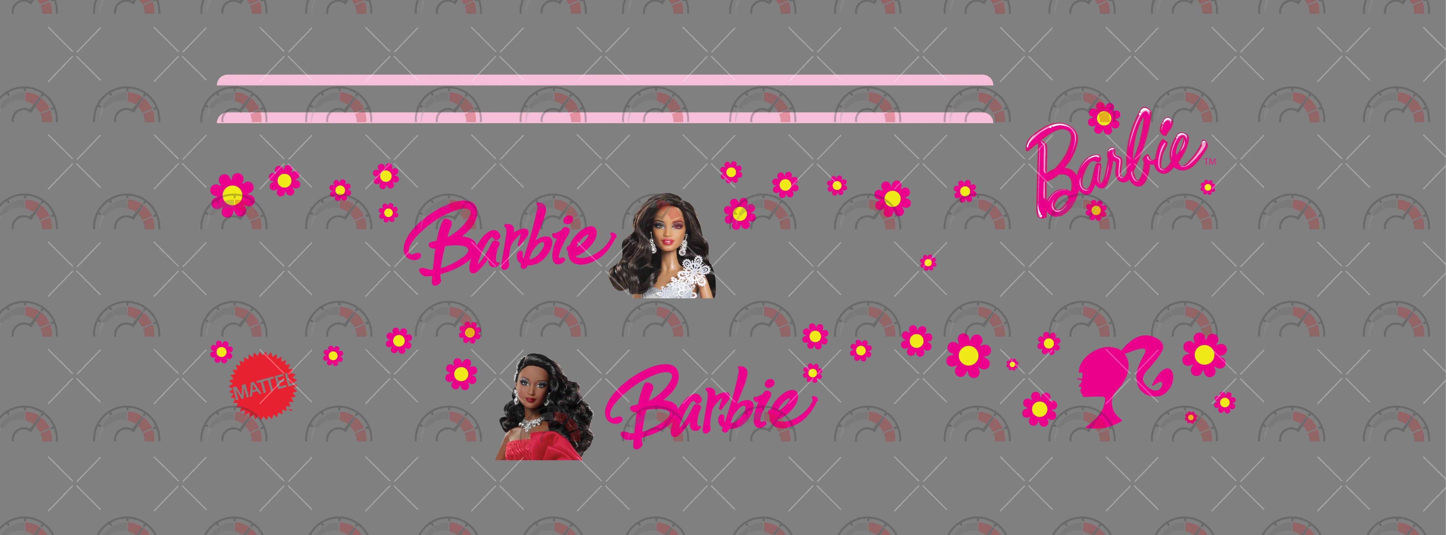 Barbie 02 Custom Car Decals
