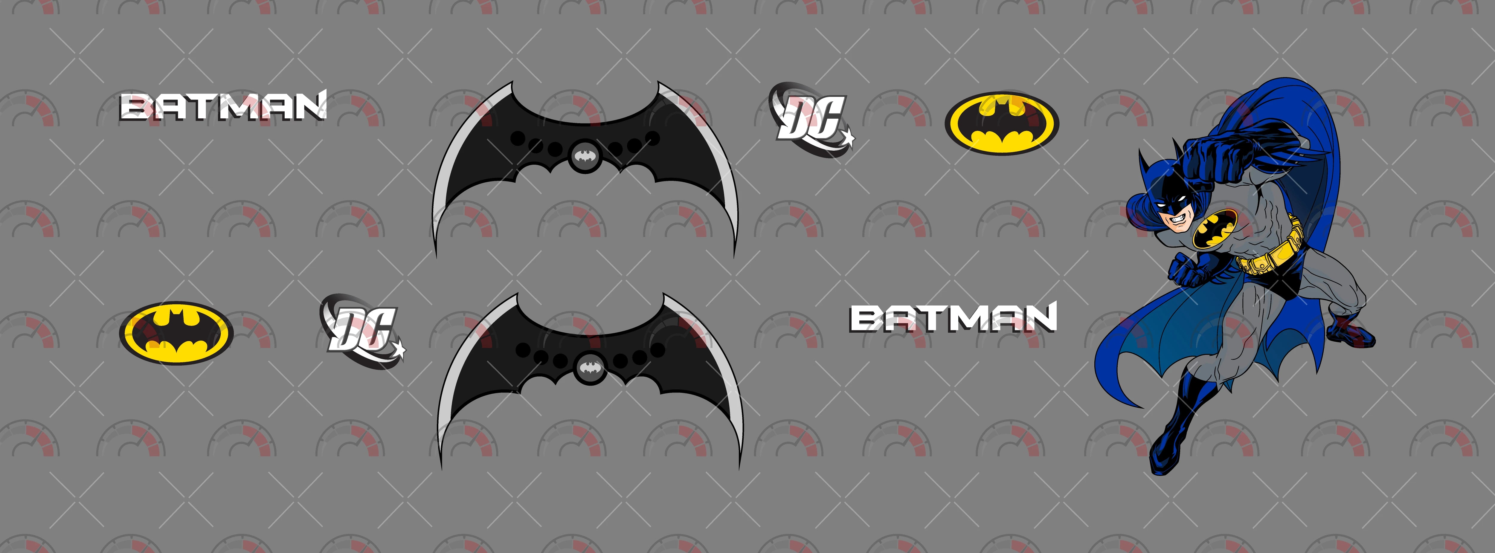 Bat Blade Toy Vehicle Decals