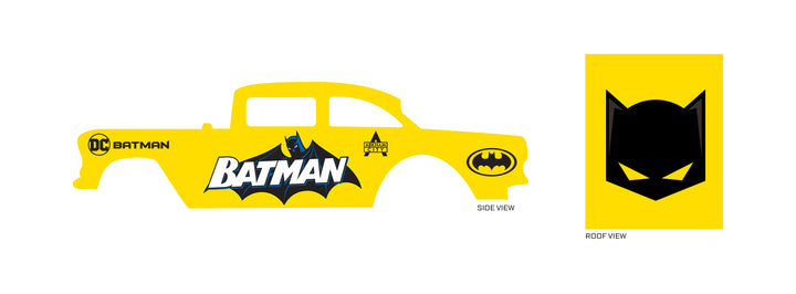 Bat Mask 1  Custom Model Car Decals