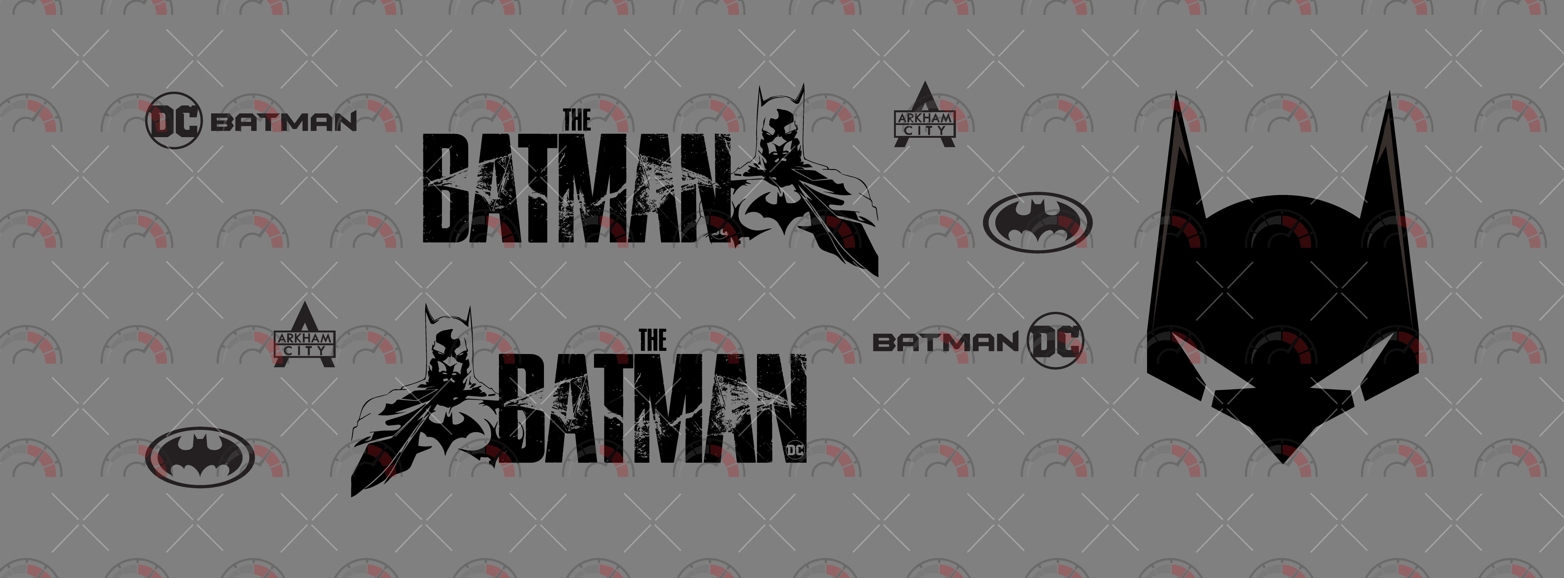 Bat Mask 3 Toy car Decals