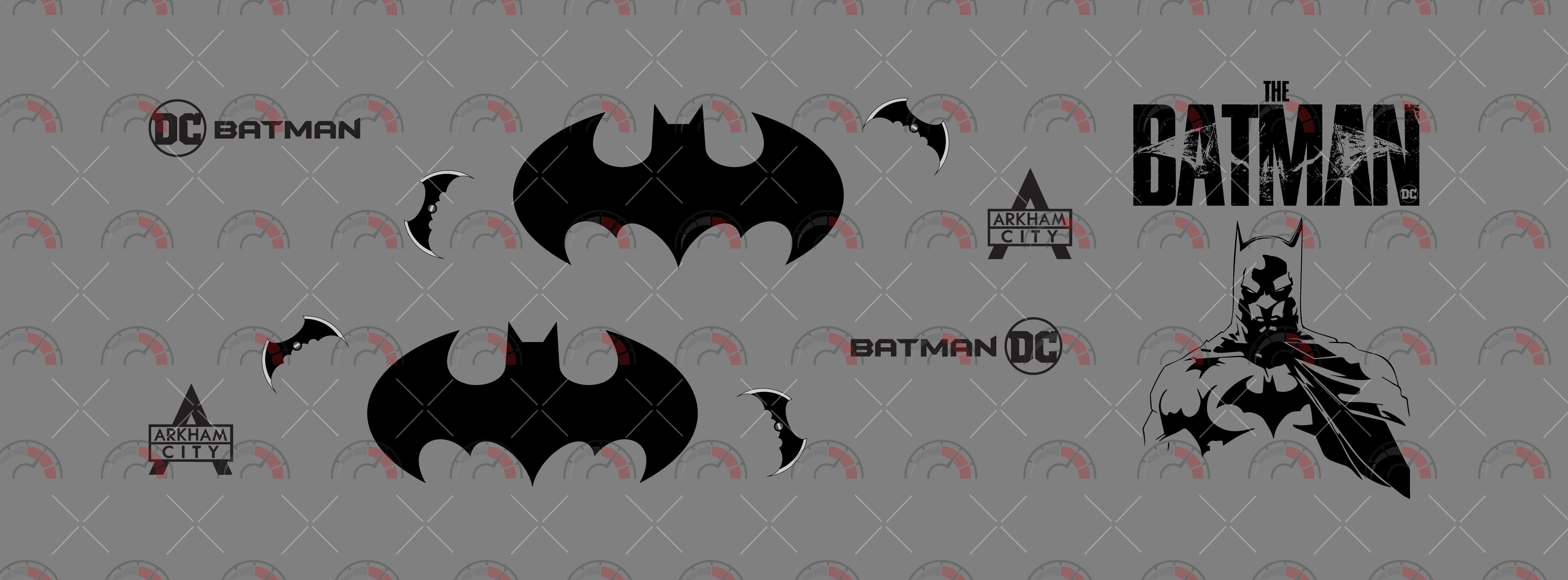 Bat Sign 1 model Car Decals