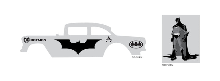 Bat Sign 3 Play Vehicle Decals